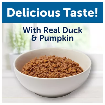 Product Bil-Jac® Pate Platters Adult Wet Dog Food - Grain Free, Duck & Pumpkin, 13 oz