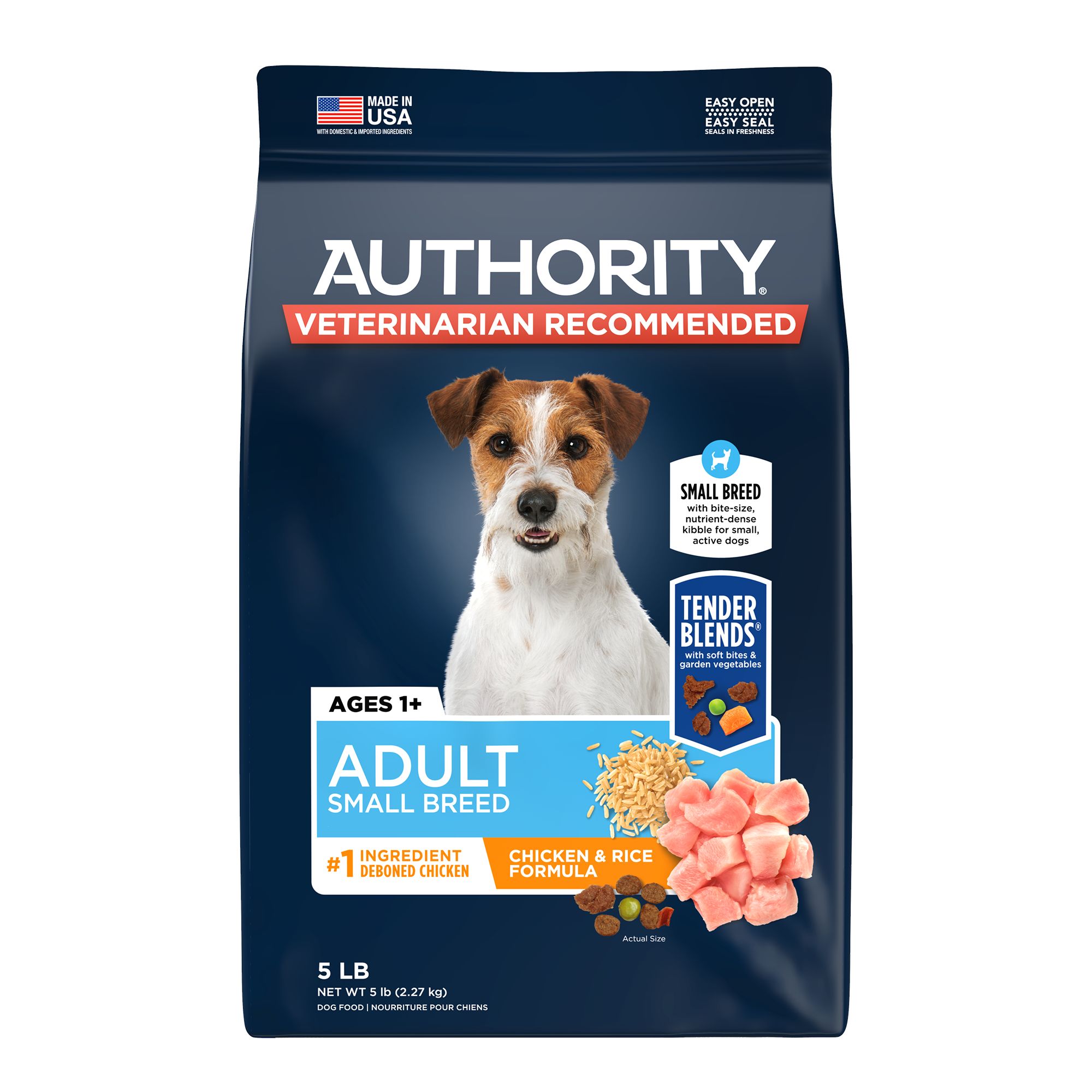 Authority sales small breed