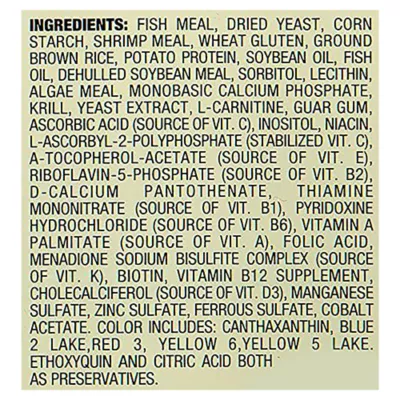 Product TetraPro™ Tropical Crisps Fish Food Flakes