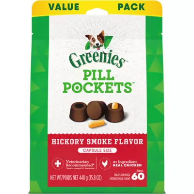 Product Greenies Pill Pockets Dog Treats for Capsules - Hickory Smoke