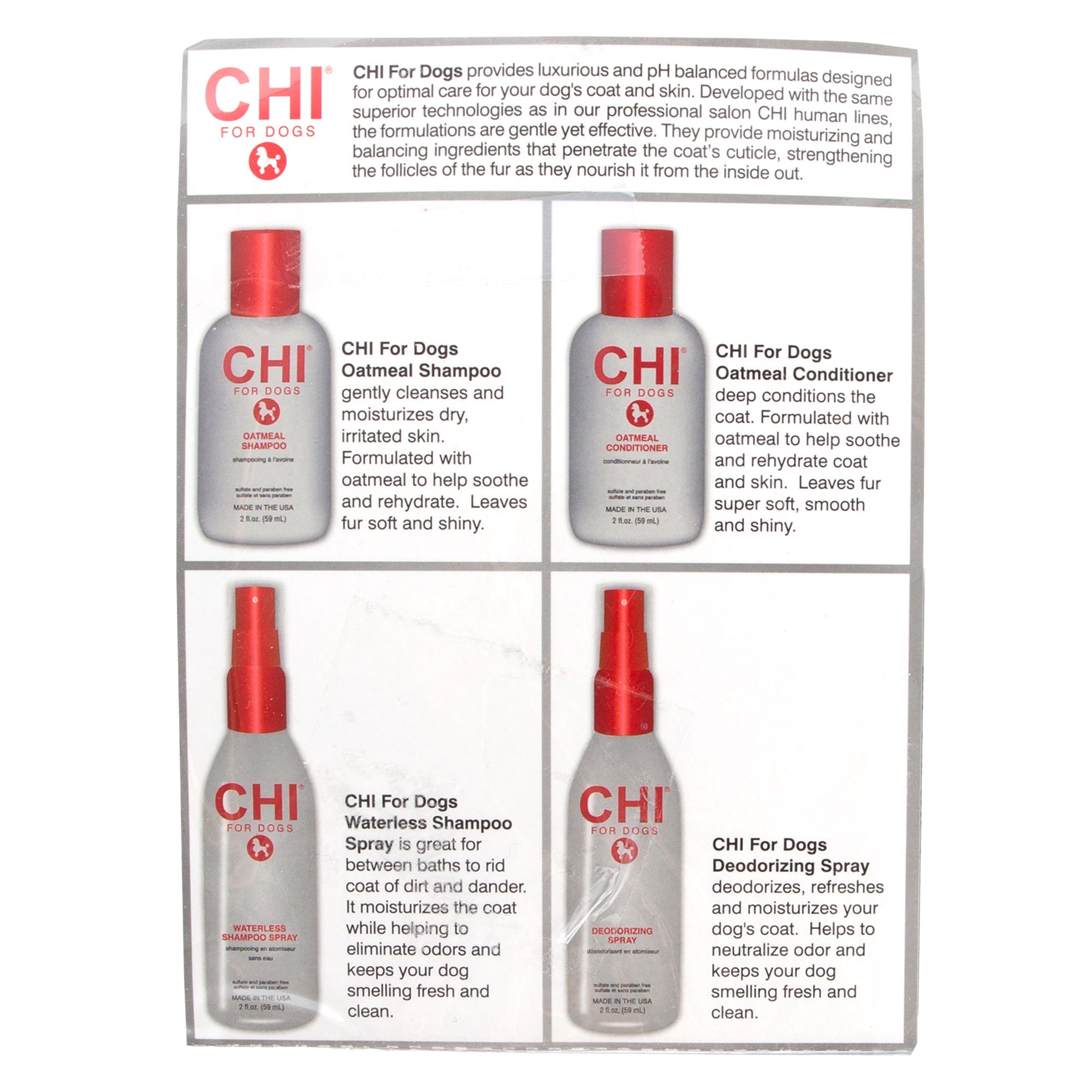 chi dry shampoo for dogs