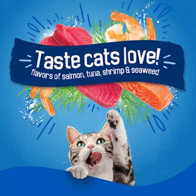 Product Purina® Friskies® Seafood Sensations Adult Cat Dry Food - , With Vitamins