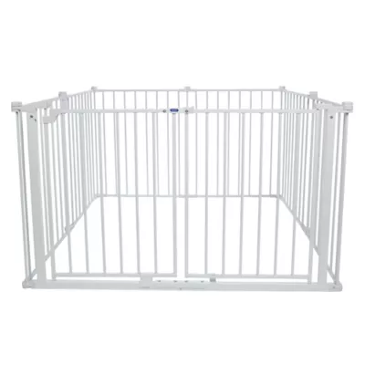 Product Top Paw® 2-in-1 Double Door Pet Gate & Pen