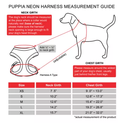 Puppia® Neon Soft Over-the-Head Dog Harness - Image 4