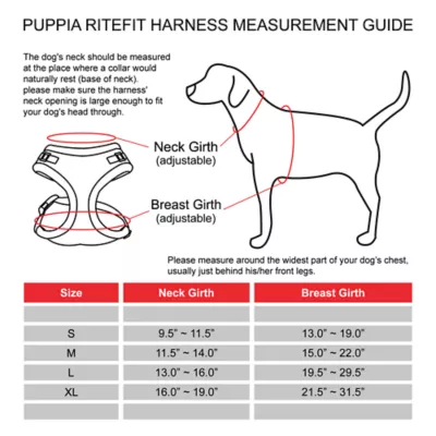 Puppia® RiteFit Over-the-Head Dog Harness - Image 4