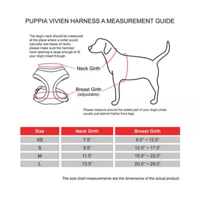 Product Puppia® Vivien Ruffle Dog Harness