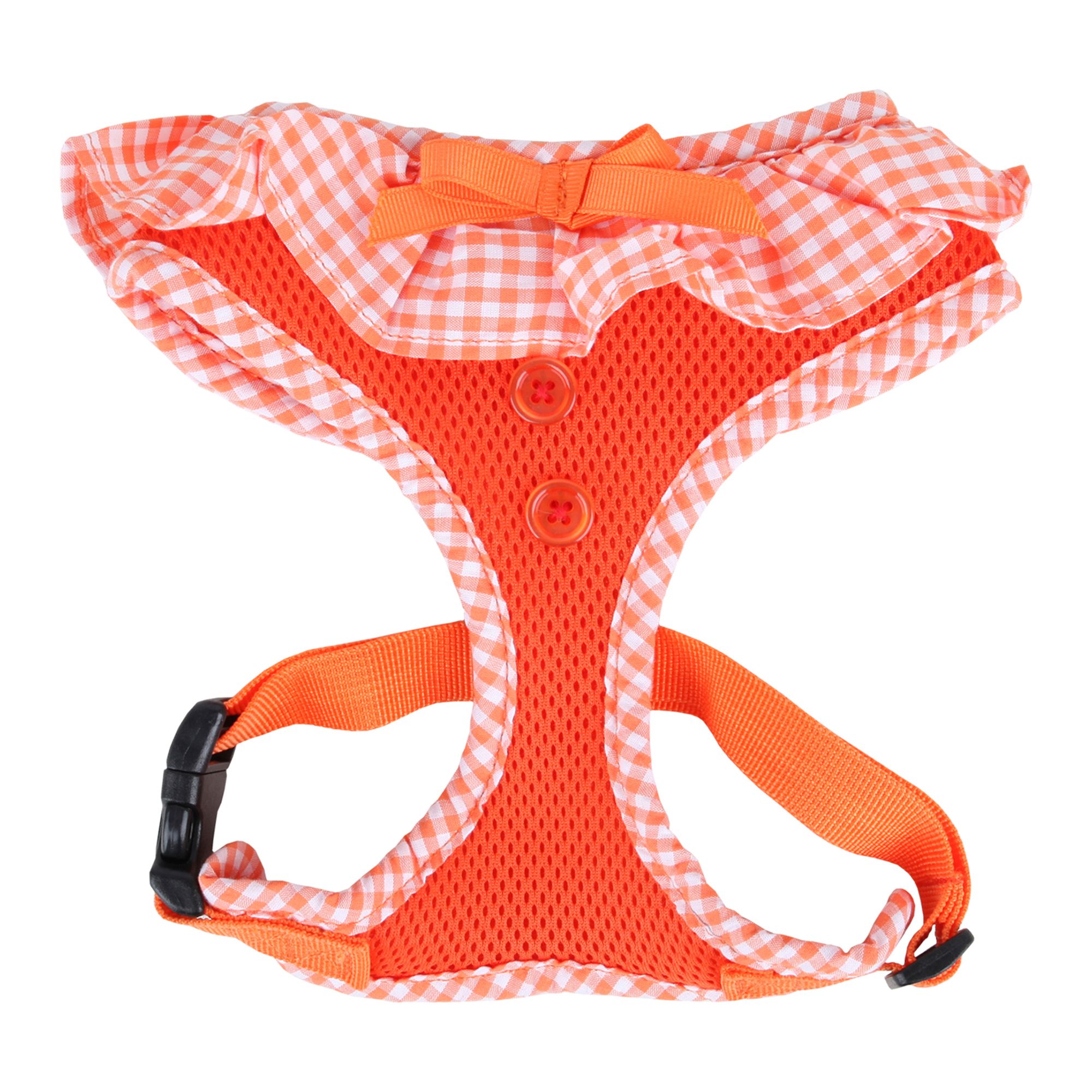 puppia vivien ruffle dog harness
