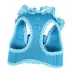Puppia® Vivien Gingham Ruffle Air-Mesh Step-In Dog Harness image thumbnail 2