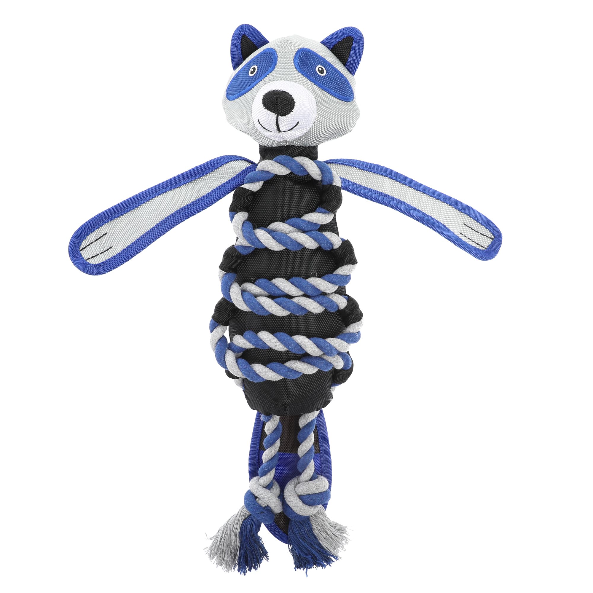 Raccoon Dog Toys: Top Paw® Tuff Roped 