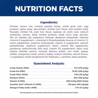 Hill's® Science Diet® Senior Vitality Adult 7+ Dry Dog Food - Chicken & Rice - Image 6