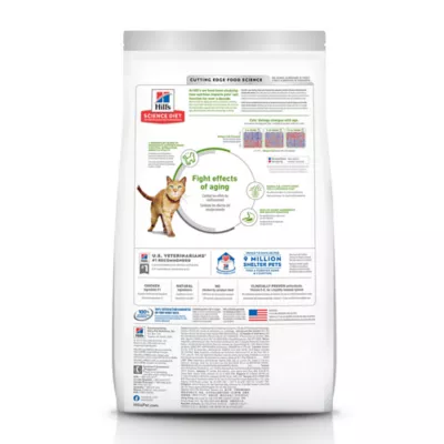 Product Hill's® Science Diet® Senior Vitality Adult Senior 7+ Dry Cat Food - Chicken