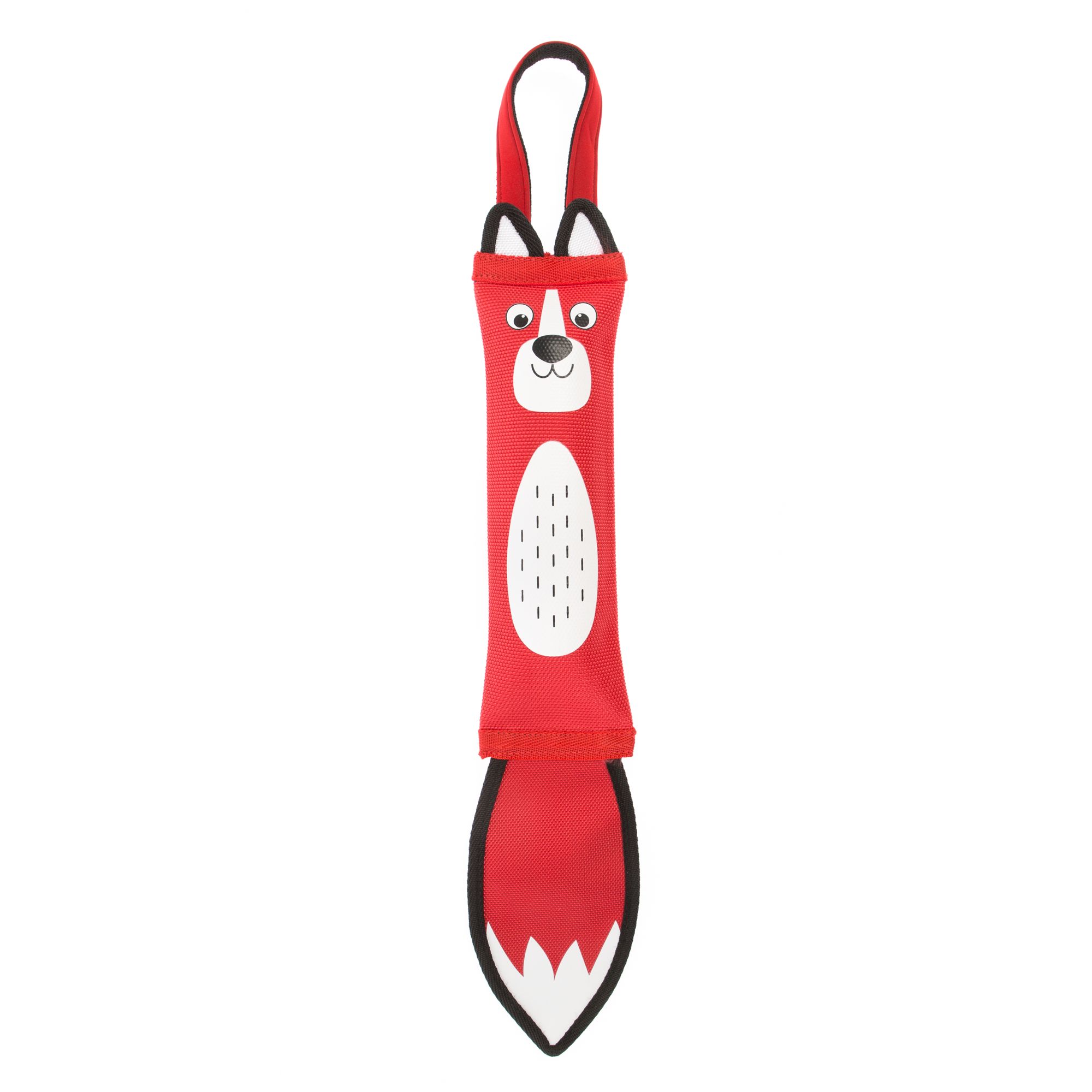Top Paw® Tuff Fox Dog Toy - Squeaker 