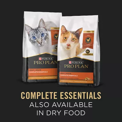 Product Purina® Pro Plan Complete Essentials Adult Wet Cat Food - In Gravy, Variety Pack, 3 Oz, 24 Count