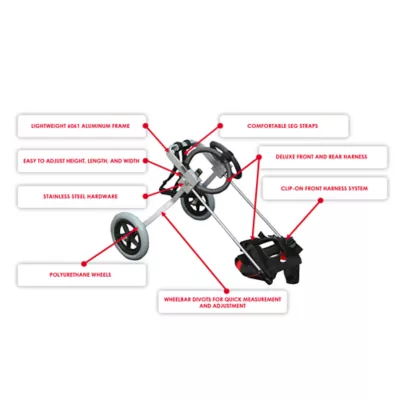 Product Best Friend Mobility Rear Support Dog Wheelchair