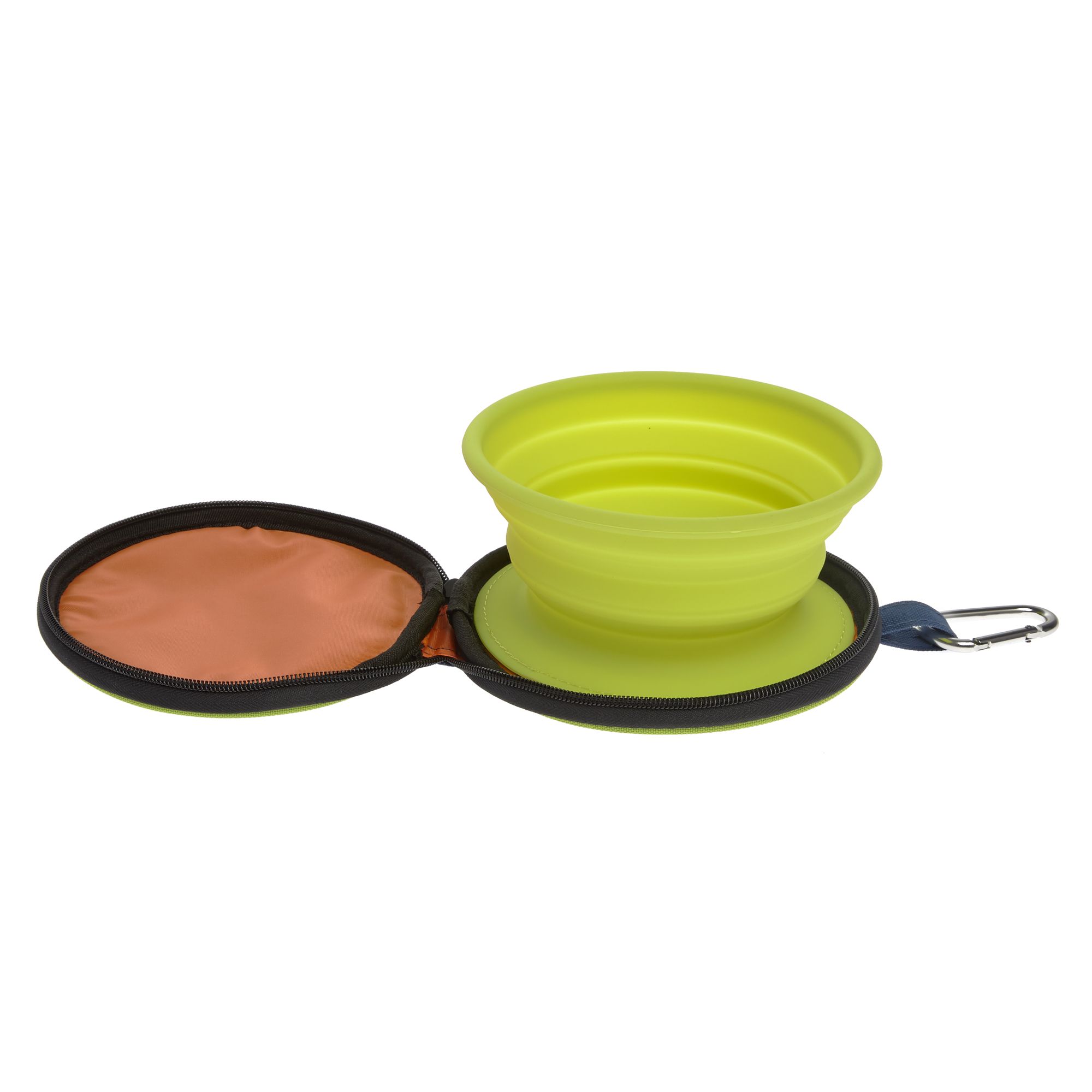 Top Paw® Collapsible Travel Bowl Pouch dog Food & Water Bowls PetSmart