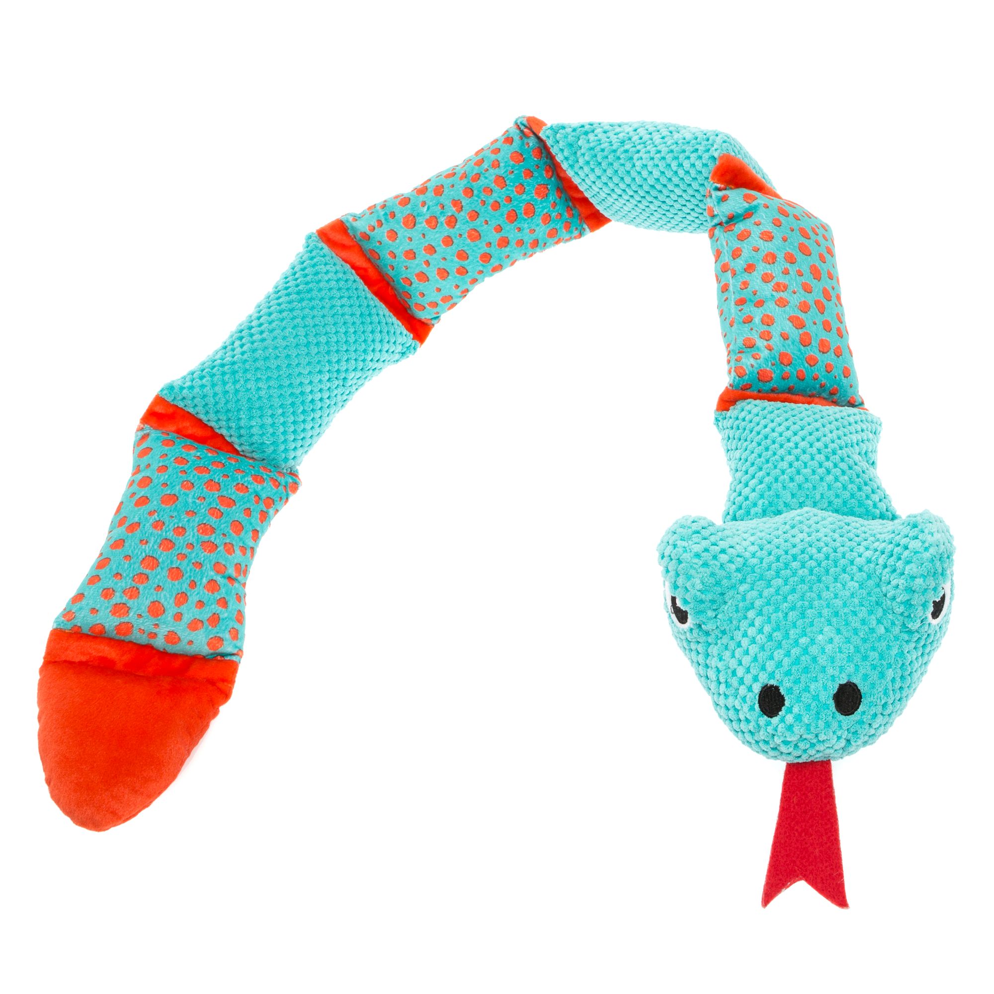 plush snake dog toy