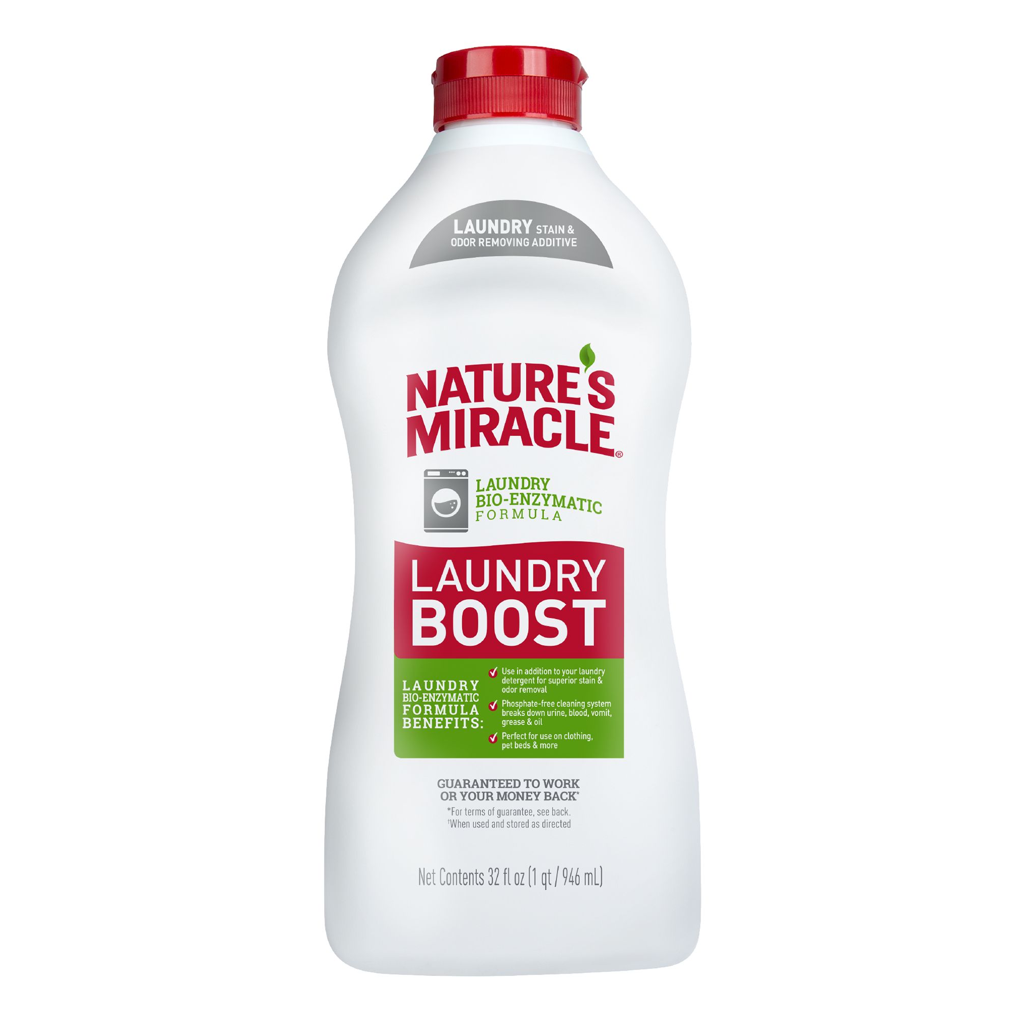 Nature s Miracle Laundry Boost In Wash Stain Odor Remover 32 fl oz