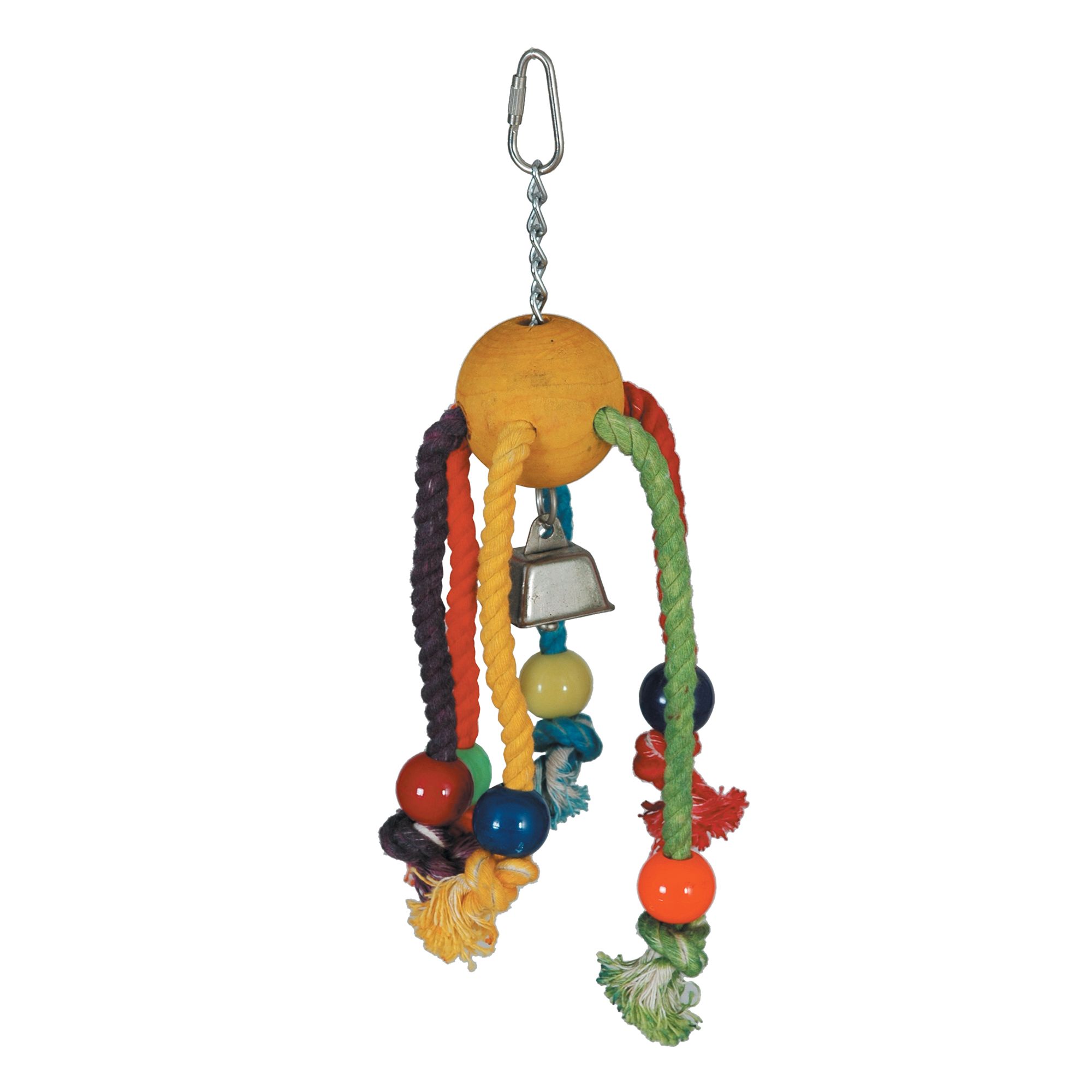 All Living Things Rope Spider Bird Toy