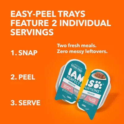 Product IAMS™ Perfect Portions Indoor Adult Wet Cat Food - Pate, Variety Pack, 12 CT, 31.7 OZ