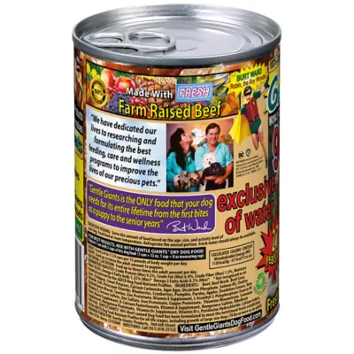 Product Gentle Giants All Life Stages Wet Dog Food - Natural, Non GMO, 13 Oz.