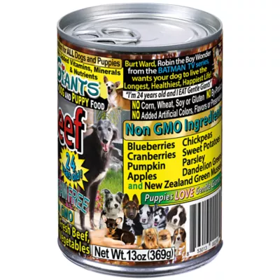 Product Gentle Giants All Life Stages Wet Dog Food - Natural, Non GMO, 13 Oz.