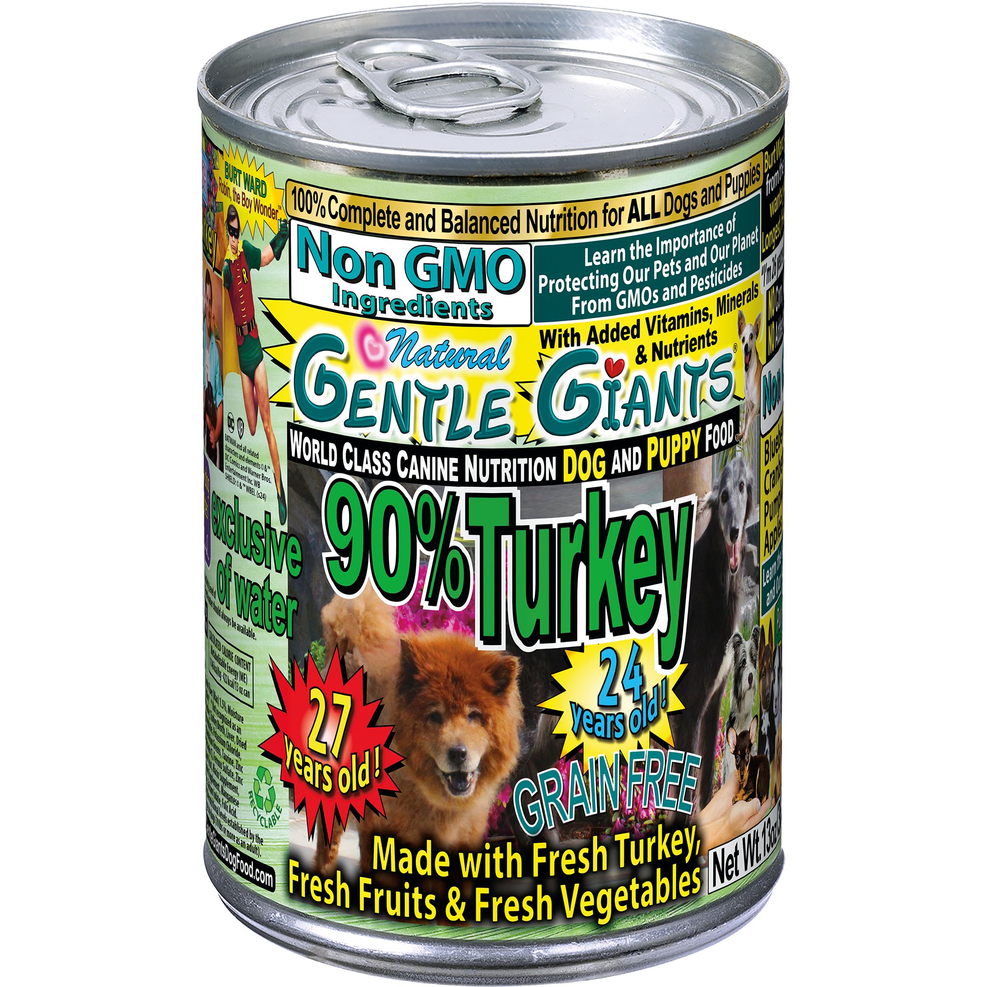 Gentle Giants All Life Stages Wet Dog Food Natural Non GMO 13