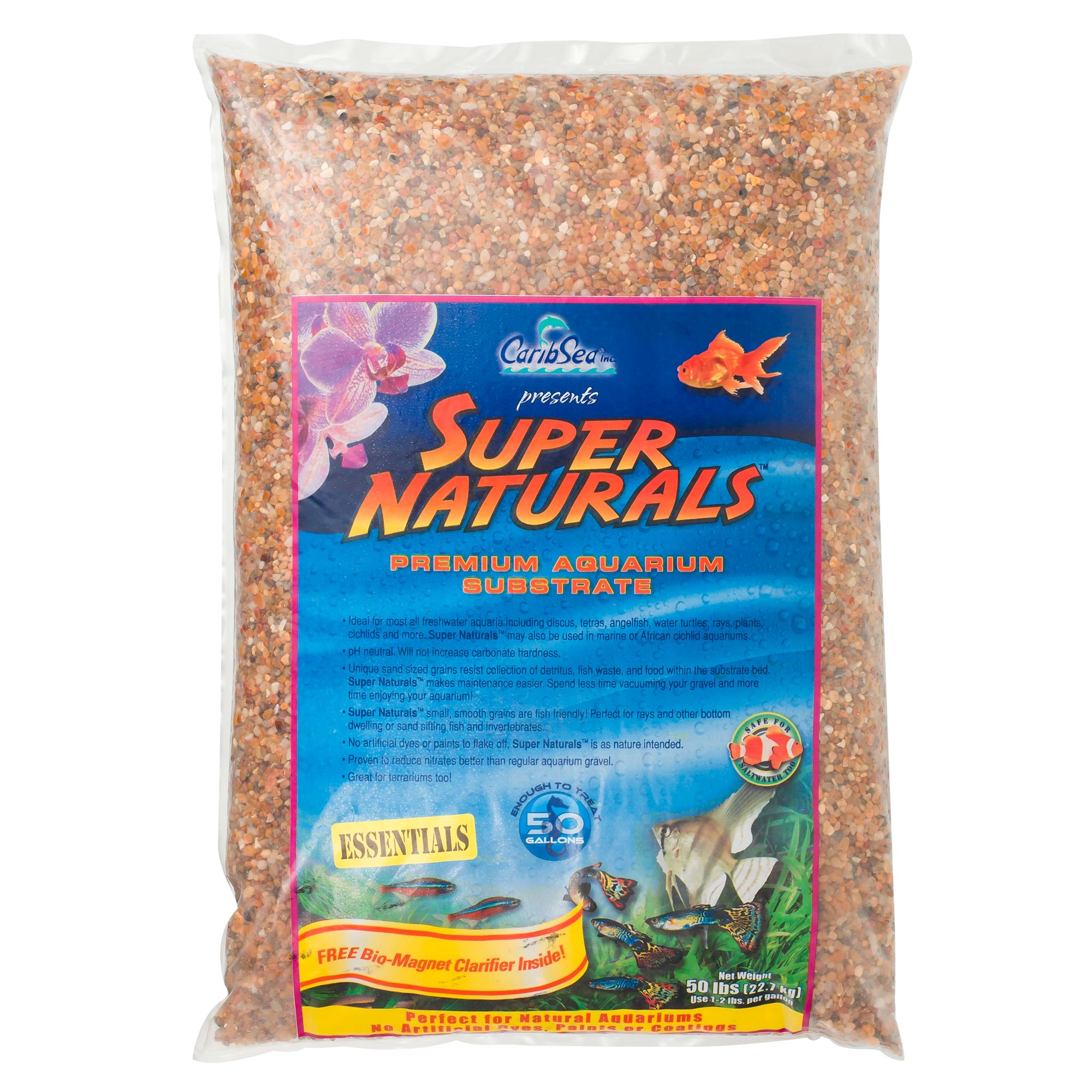 CaribSea Super Natural Gemstone Creek Aquarium Gravel fish Gravel