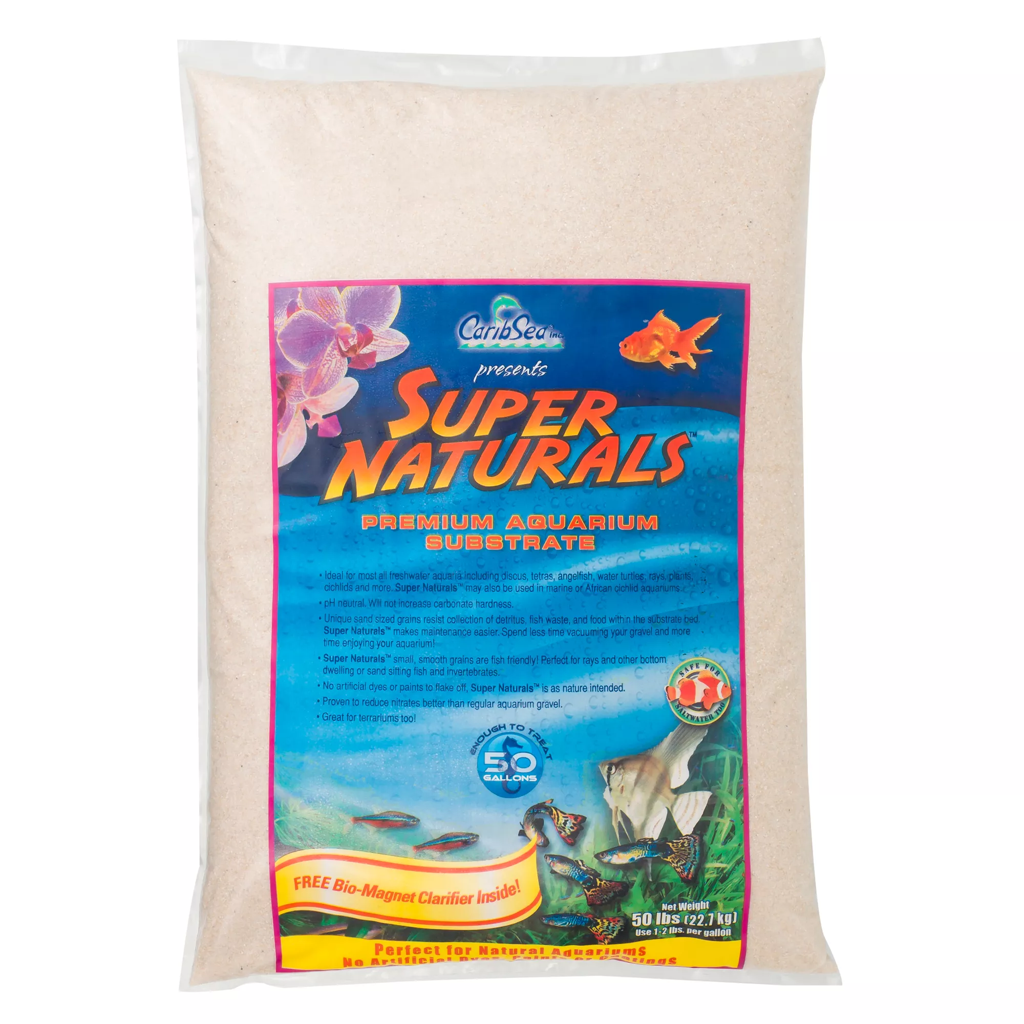 CaribSea Super Natural Crystal River Substrate