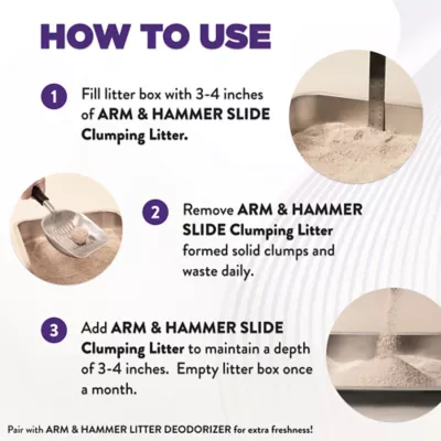 Arm & Hammer Slide Cat Litter - Clumping, Multi-Cat - Image 7