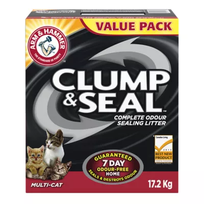 Product Arm & Hammer Clump & Seal Cat Litter - Clumping, Multi-Cat