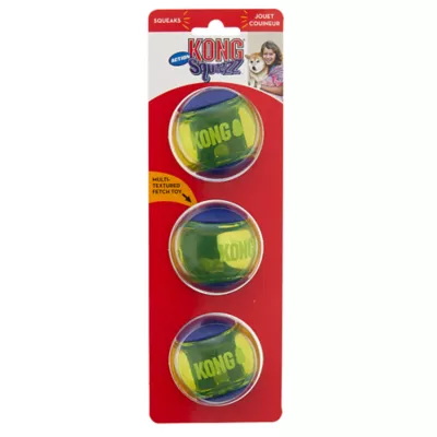 Product KONG® Squeezz™ Action Ball Dog Toys - 3 Pack