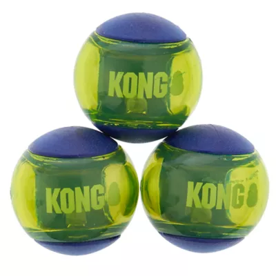 Product KONG® Squeezz™ Action Ball Dog Toys - 3 Pack