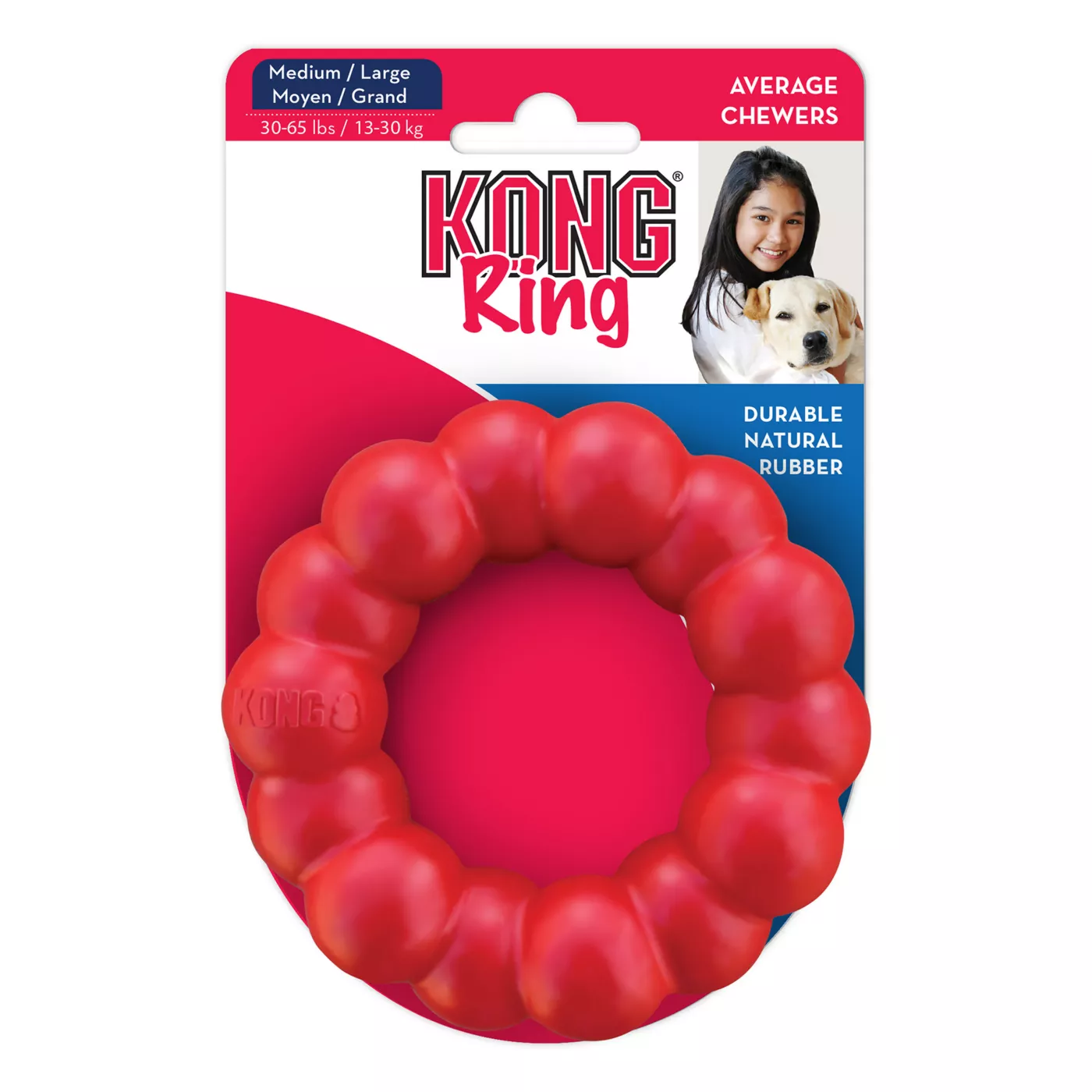 KONG Rubber Ring Dog Toy