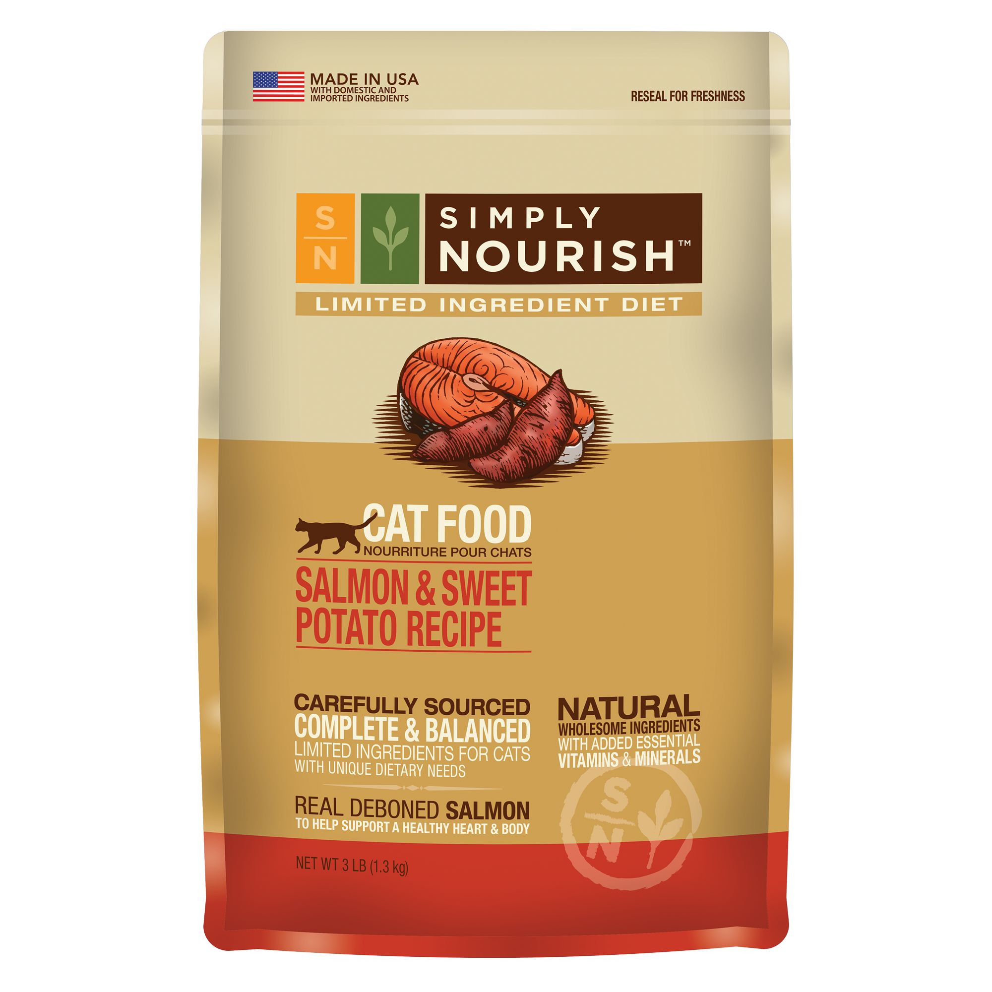 Simply Nourish™ Limited Ingredient Diet Cat Food - Natural ...