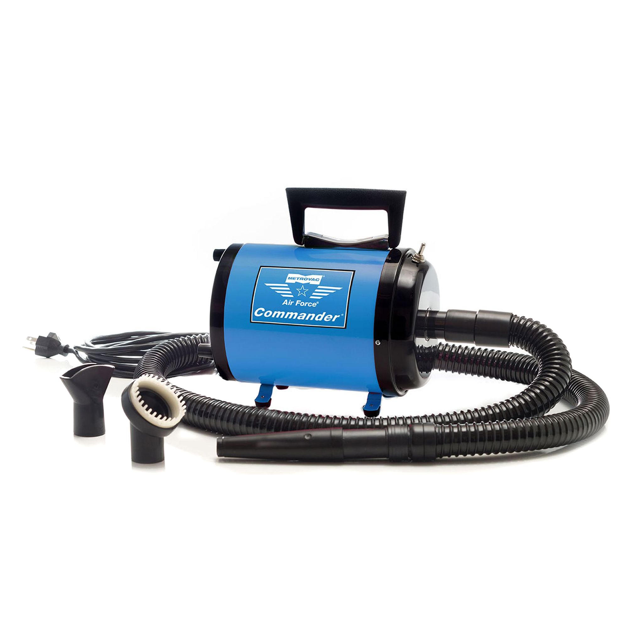 Air Force Commander 2 Speed Pet Dryer 4.0 HP Blue