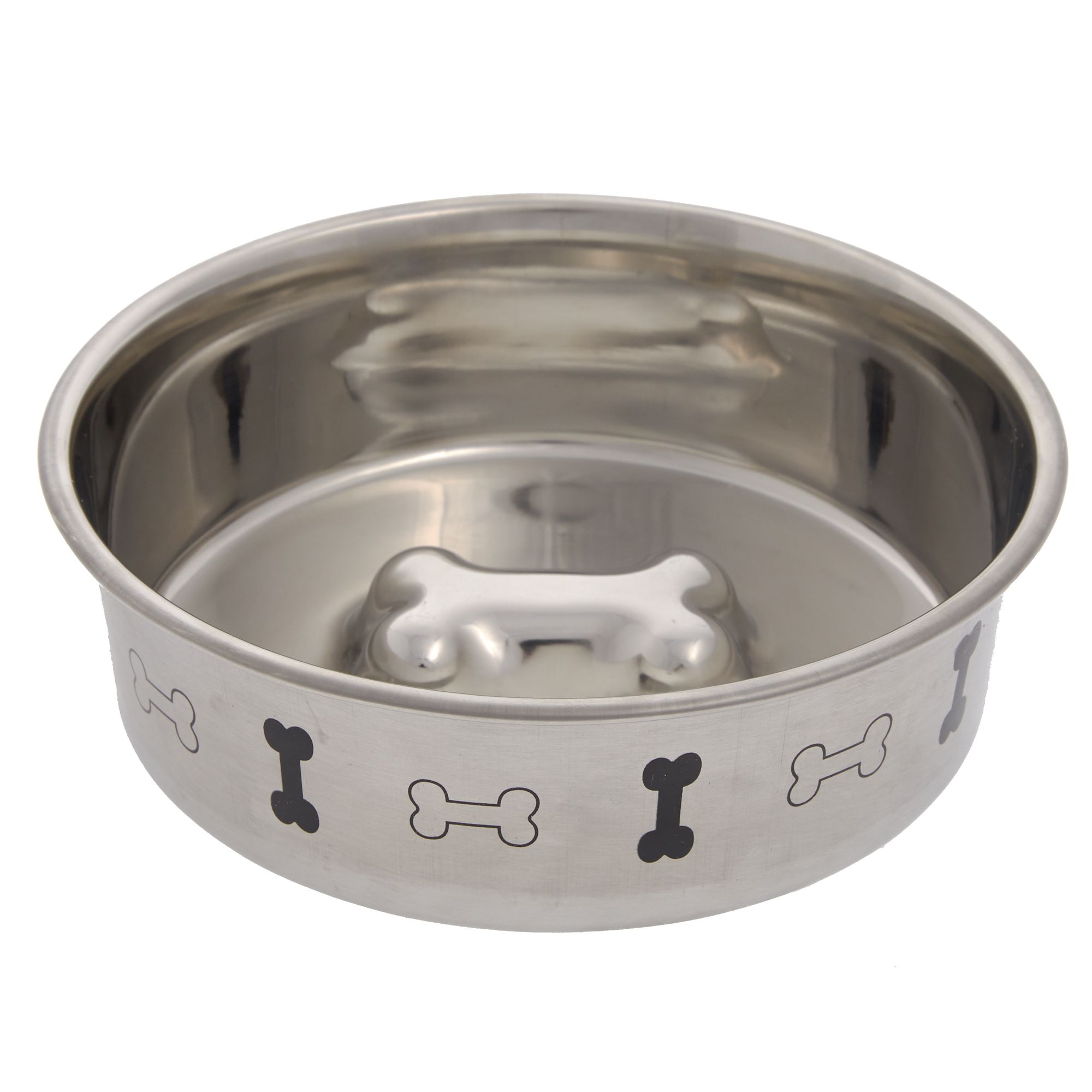 Top Paw® Bone Slow Feed Dog Bowl dog Food & Water Bowls PetSmart