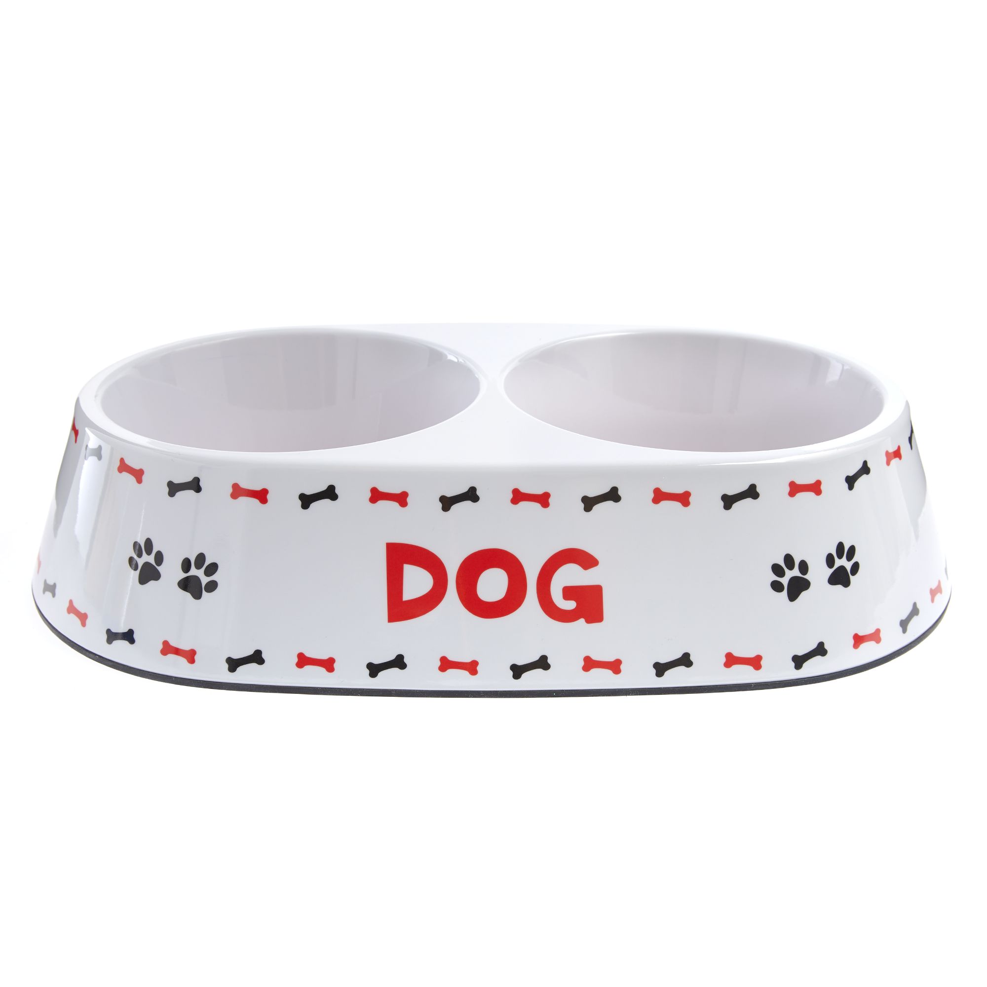 Top Paw® "Dog" Double Dog Bowl dog Food & Water Bowls PetSmart