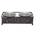 Whisker City® "Meow" Double Diner Cat Bowl, 0.5-cup image thumbnail 1