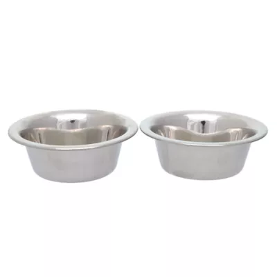 Product Whisker City® "Meow" Double Diner Cat Bowl, 0.5-cup