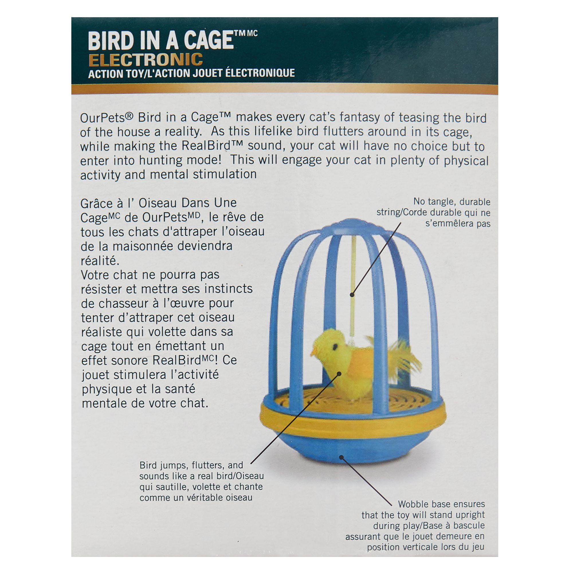 Bird In Cage Cat Toy Online Shopping