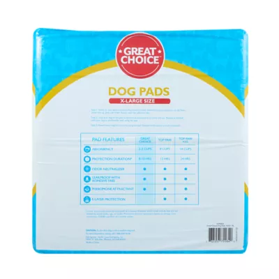 Great Choice® X-Large Dog and Puppy Pee Pads, Potty Training, Unscented, 150 Count - Image 5