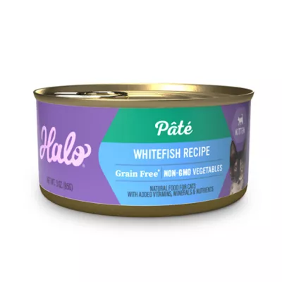 Product HALO® Kitten Food - Natural, Grain Free, Whitefish Recipe Pate