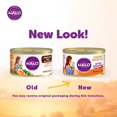 Product HALO® Kitten Food - Natural, Grain Free, Holistic Chicken Recipe Pate