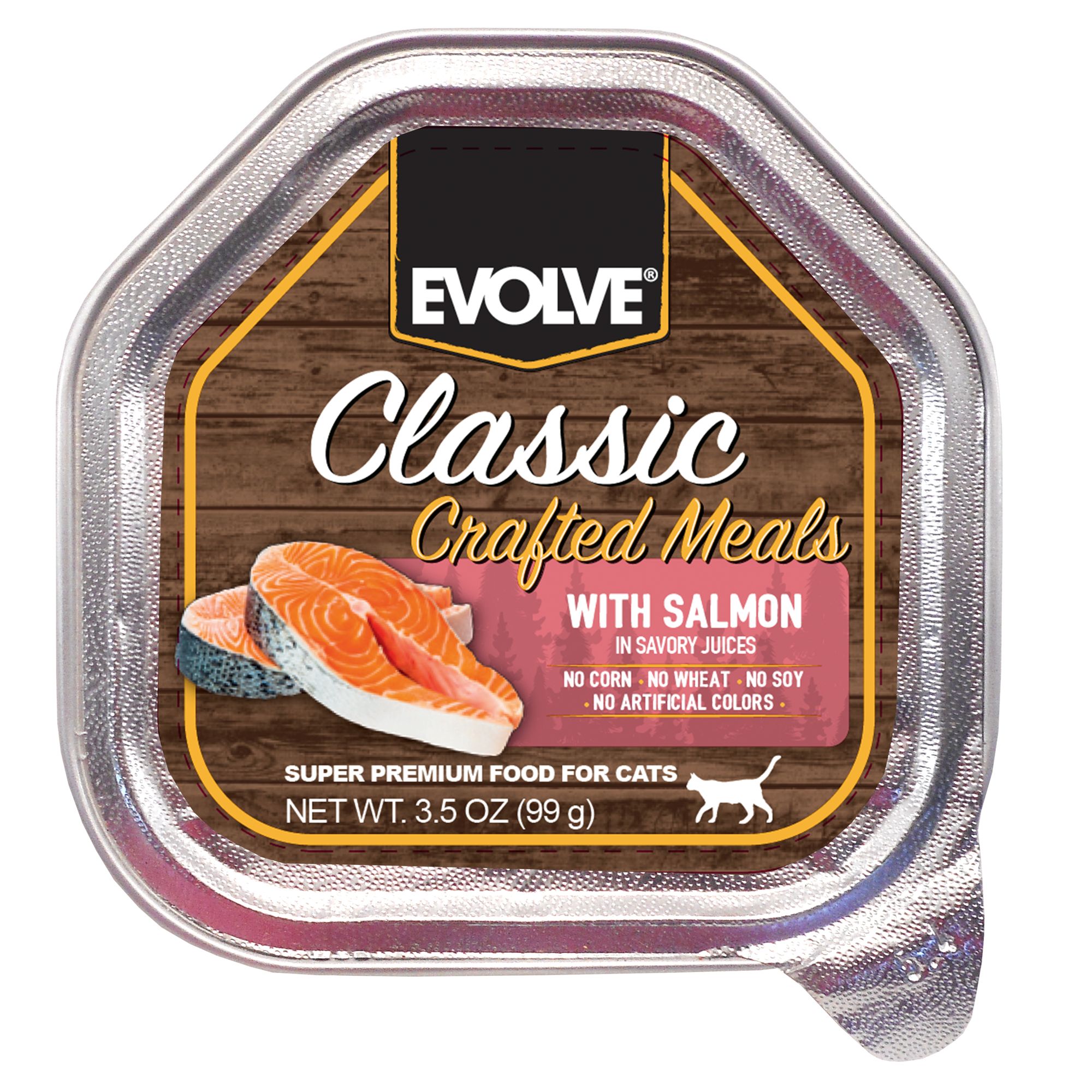 Evolve® Classic Crafted Meals Cat Food Salmon cat Wet Food PetSmart