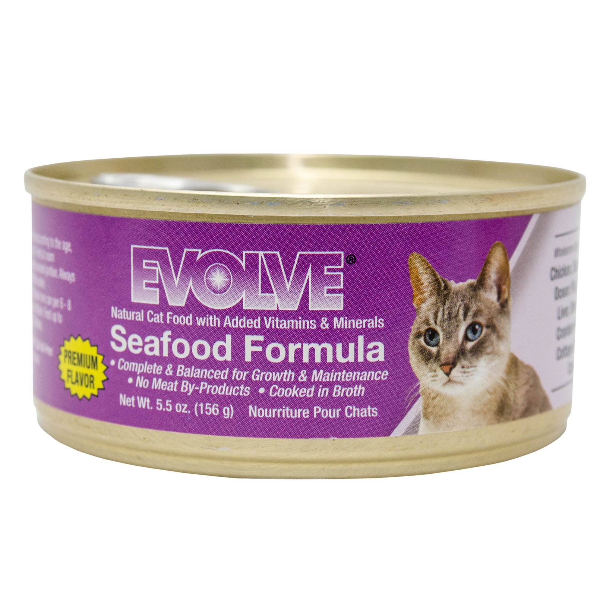 Evolve Cat Food Natural Seafood Cat Wet Food Petsmart