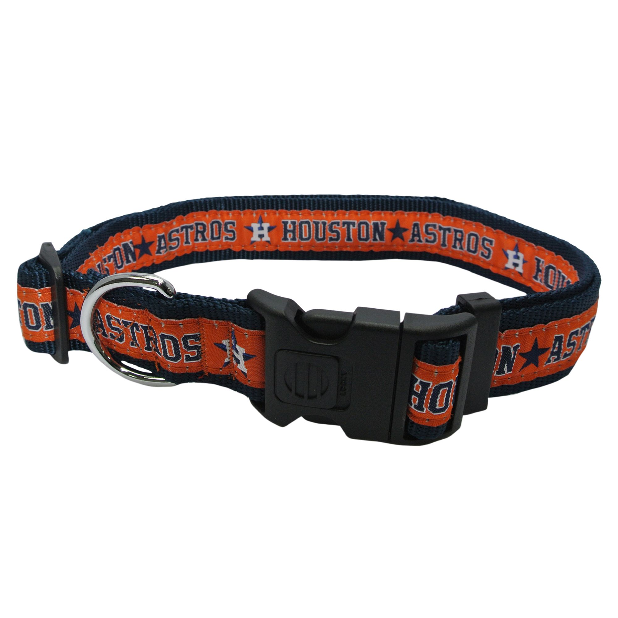 Houston Astros Baseball Dog Collar 