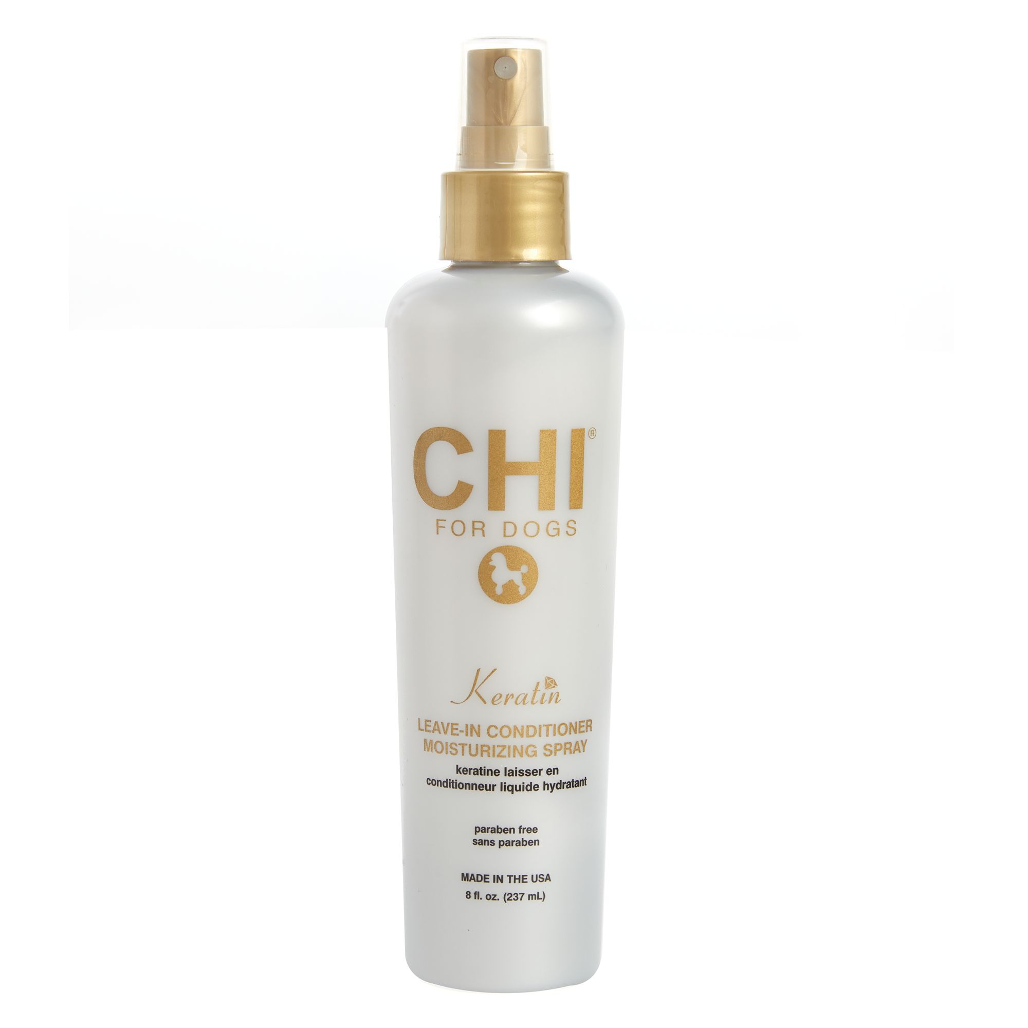 Chi For Dogs Keratin Leave In Conditionder Moisturizing Spray Dog Shampoos Conditioners Petsmart