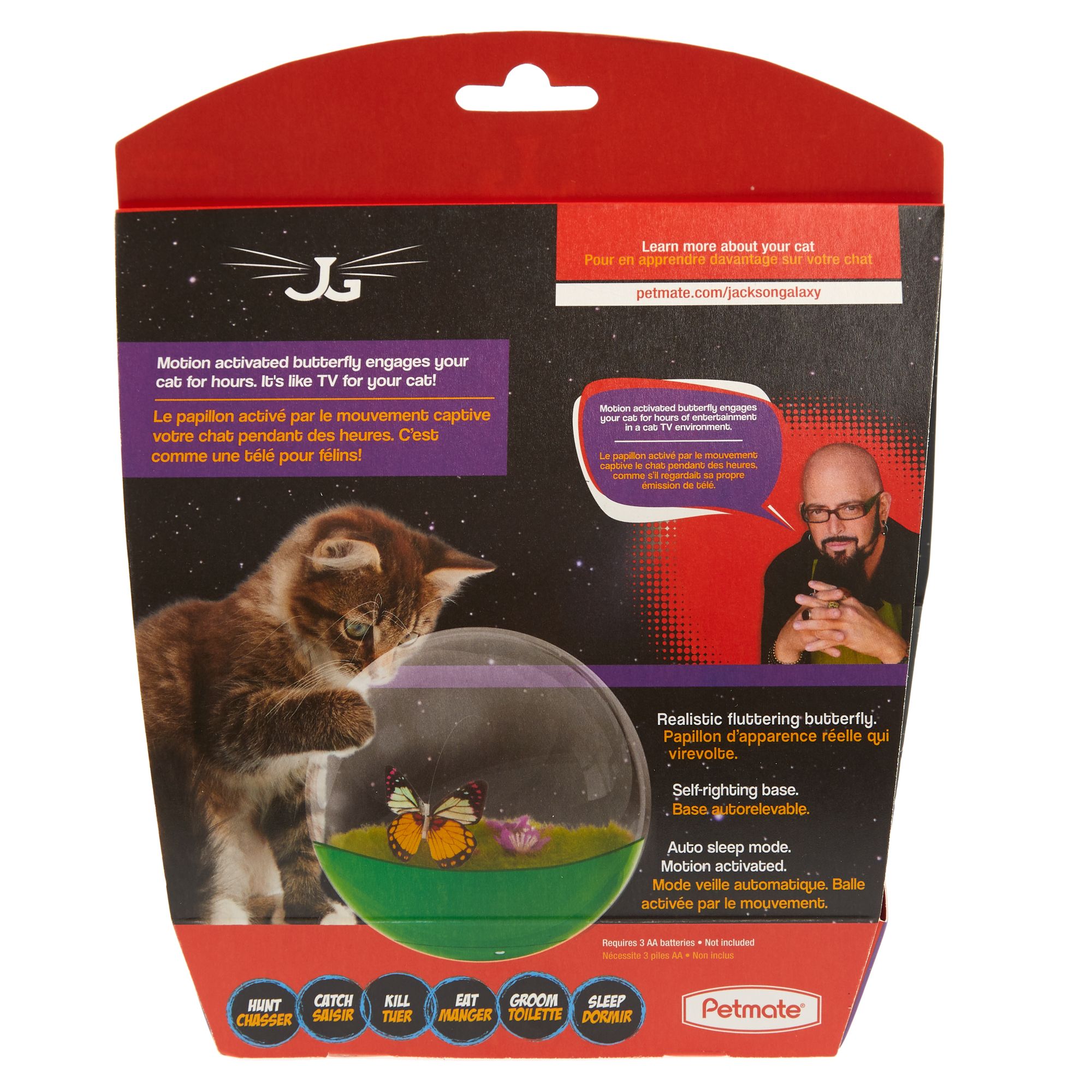 seek and swat cat toy