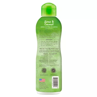 Product TropiClean® Lime & Coconut DeSheding Dog Shampoo