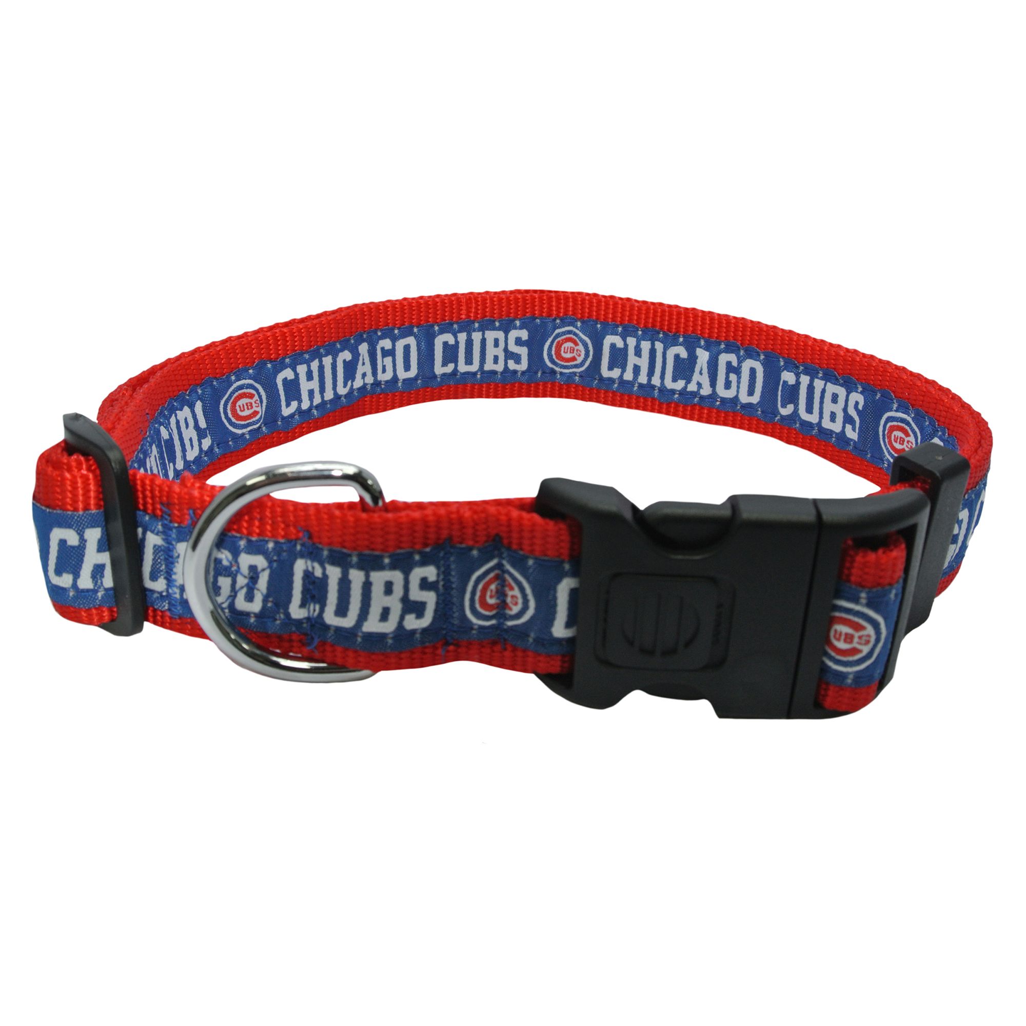 Pets First MLB Dog Collar XL Chicago Cubs